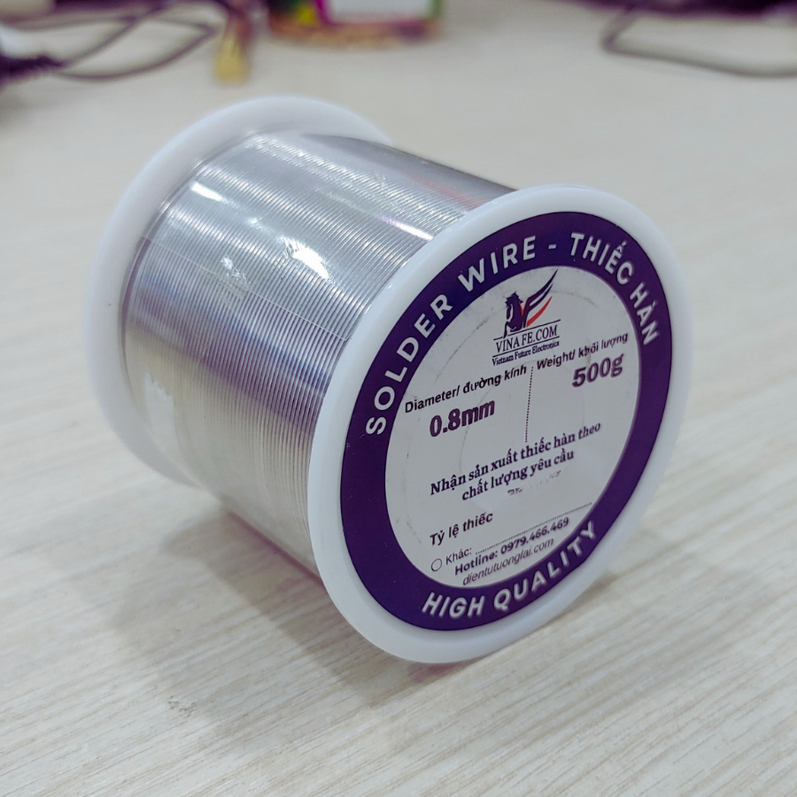 Thiếc Hàn Vinafe 63/37 100g : Thiếc Hàn Siêu Dẫn - Truyền Tín Hiệu Nhanh  Chóng - Thiếc Hàn VinaFe - Chuyên sản xuất theo chất lượng yêu cầu
