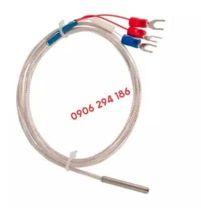 Cảm biến nhiệt độ DS18B20 dây mềm chống nước với ống thép không gỉ