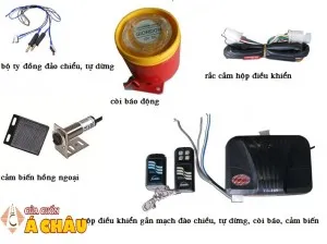 Sơ đồ cấu tạo và nguyên lý hoạt động của bộ cảm biến đảo chiều cửa cuốn