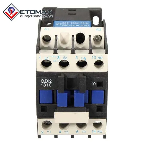 Khởi động từ Contactor dùng kết hợp với công tắc cảm biến ánh sáng