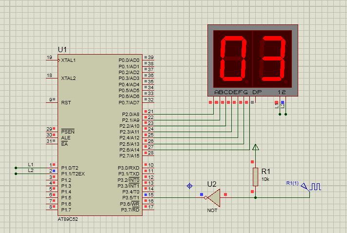 Đếm số lần nhấn nút hiển thị led 7 thanh