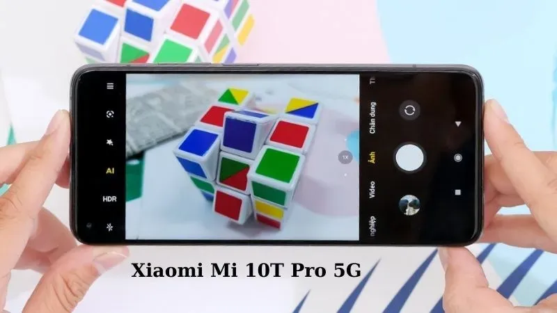 Màn hình Xiaomi Mi 10T Pro 5G thể hiện độ chính xác của cảm biến gia tốc và con quay hồi chuyển