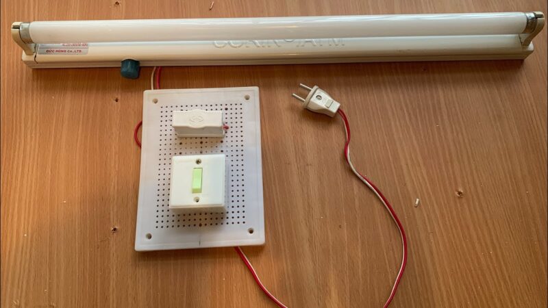 Khi Lắp Mạch Điện Đèn Ống Huỳnh Quang Cần Tuân Thủ Quy Trình Chuyên Nghiệp